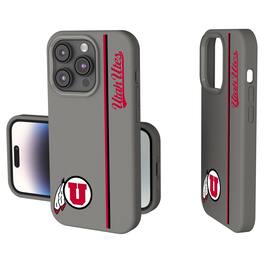 Keyscaper - NCAA - Utah Utes iPhone Soft Touch Case - 15 - Gray