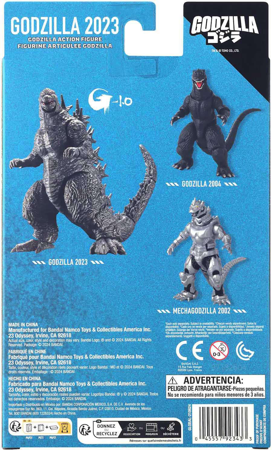 Bandai Godzilla 6” Figure Minus One Godzilla 92343 Best Buy