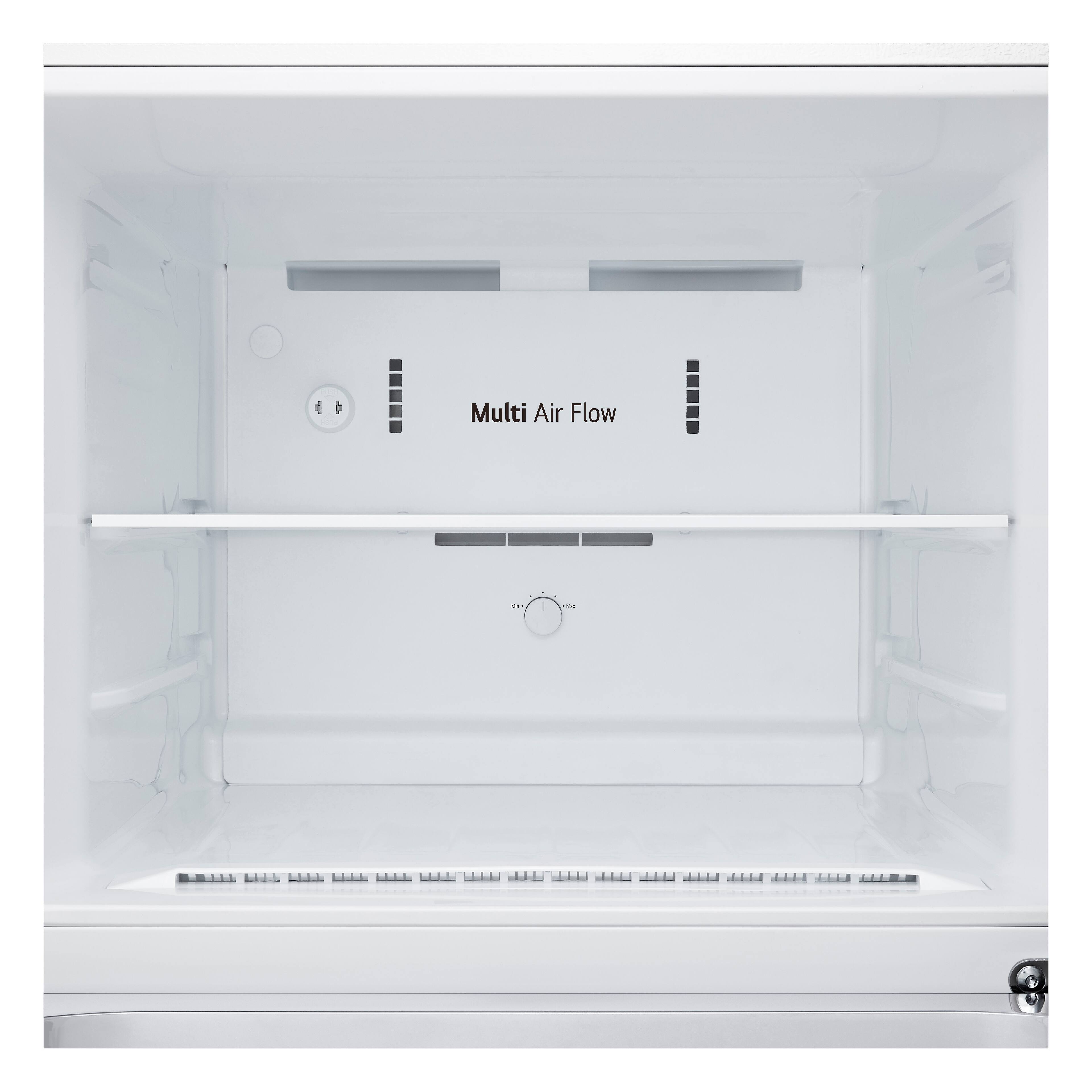 Alt View 13. LG - 17.5 Cu. Ft. Garage Ready Top-Freezer Refrigerator with Reversible Doors - White.