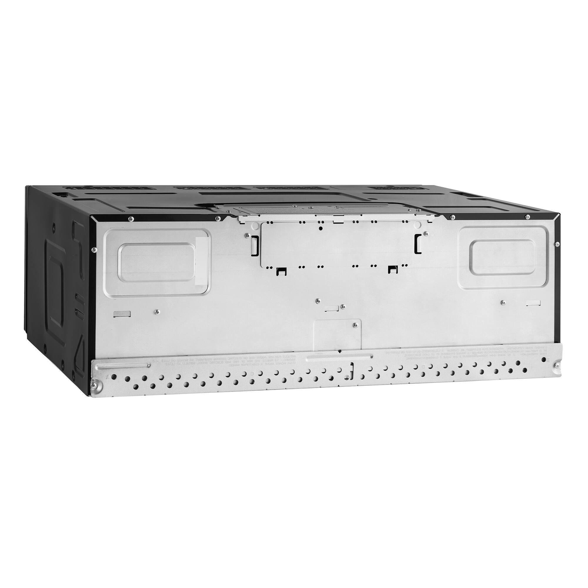 Alt View 6. COSMO - COS-3012ORLP1SS 30 in. Stellar Collection 1.2 cu. ft. Slim Over the Range Microwave with Soft Touch Controls - Black.