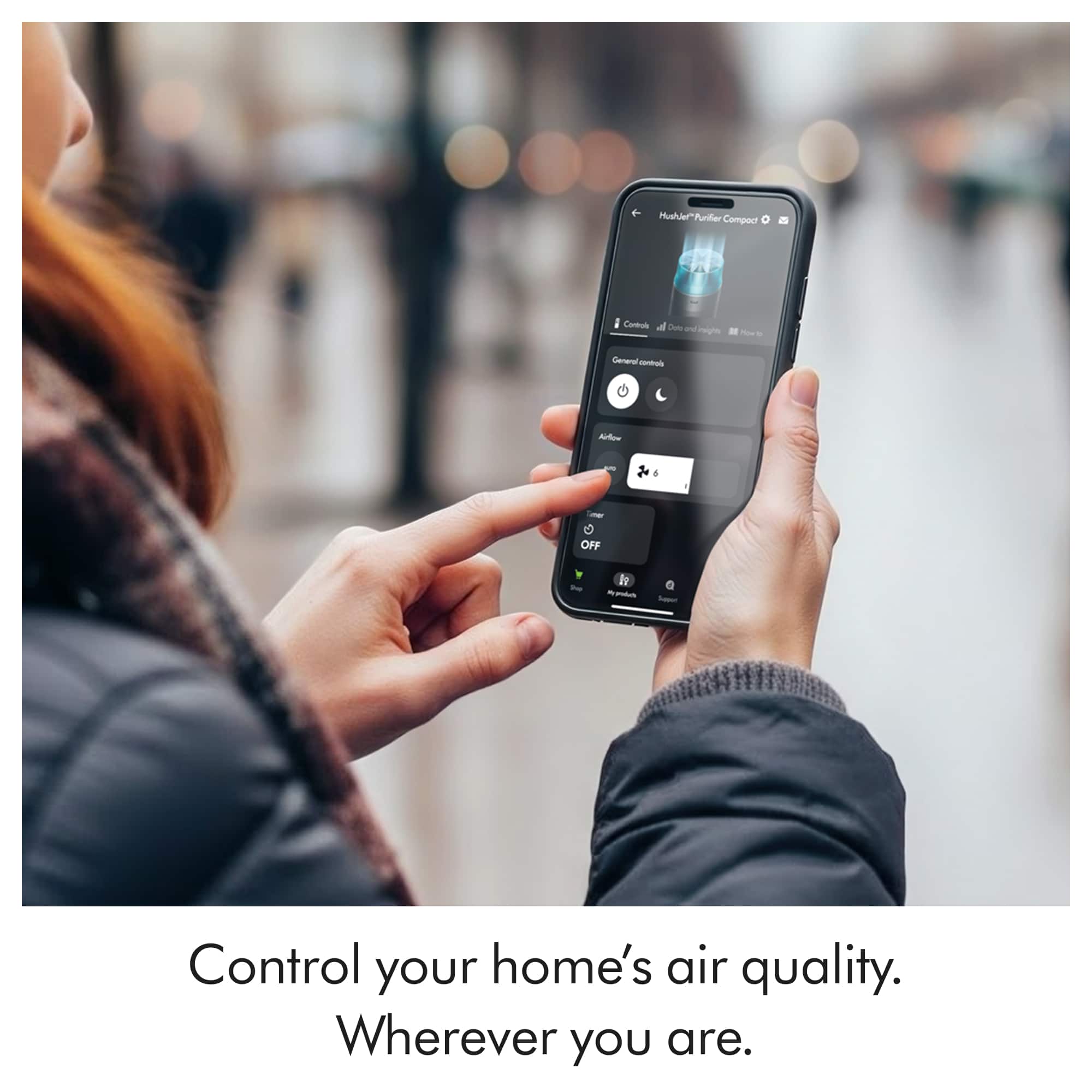 Mahder Purte Puriier Compact Cotuls Chem - meight - Ceranal - 2 OFF ~ l Sp - Control your home's air quality. Wherever you are.
Huawei Purifier Compact
Control your home's air quality.
Wherever you are.