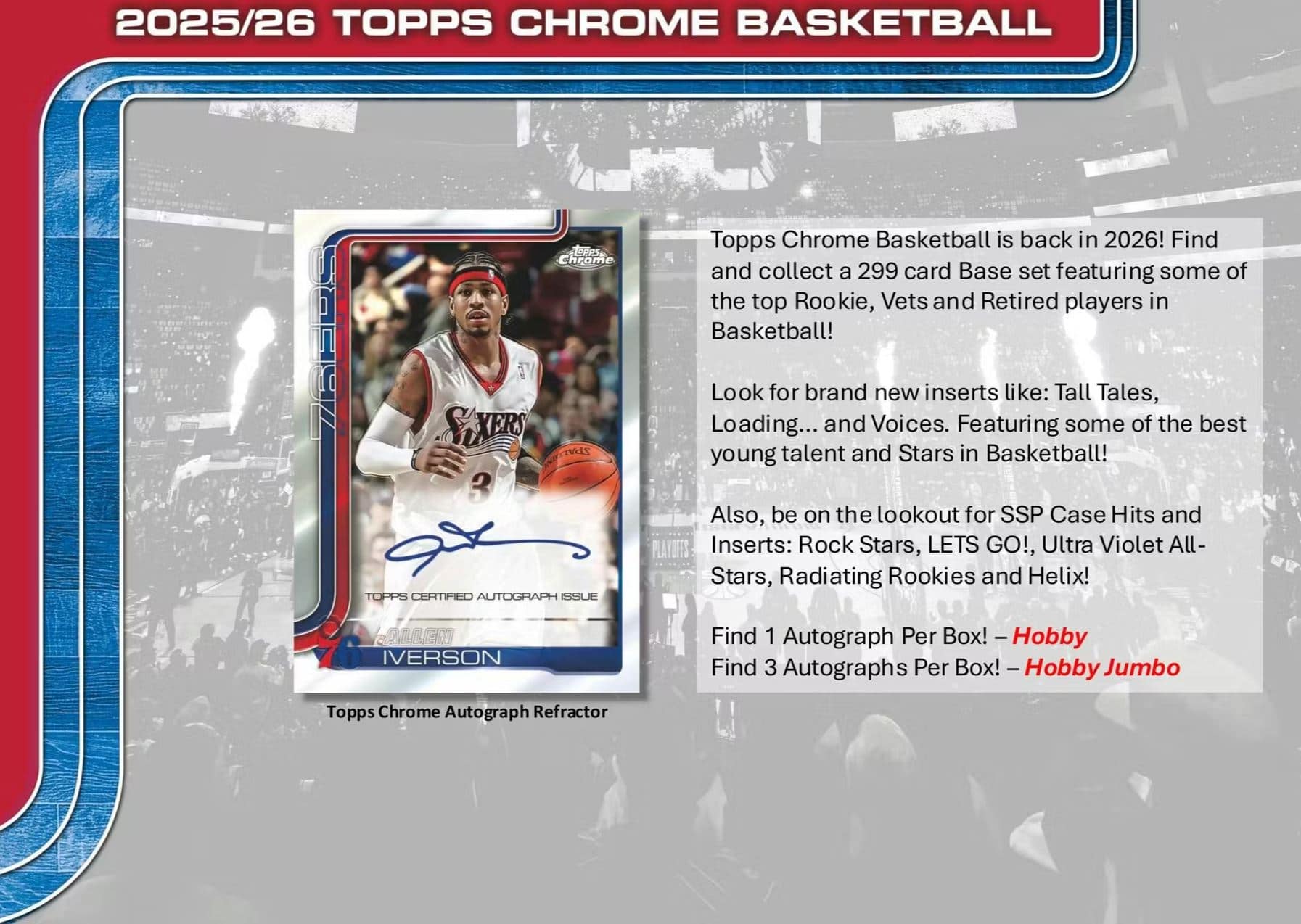 2025 26 Topps Chrome Basketball Hobby Box - Best Buy