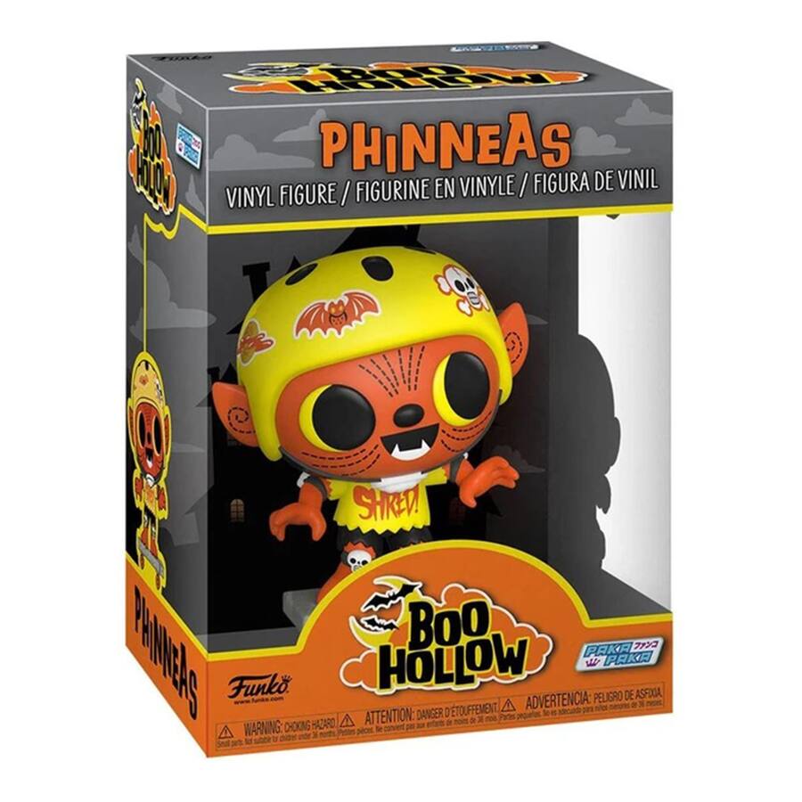 Funko Boo Hollow Paka Paka Vinyl Figure | Phinneas on Skateboard Multi ...