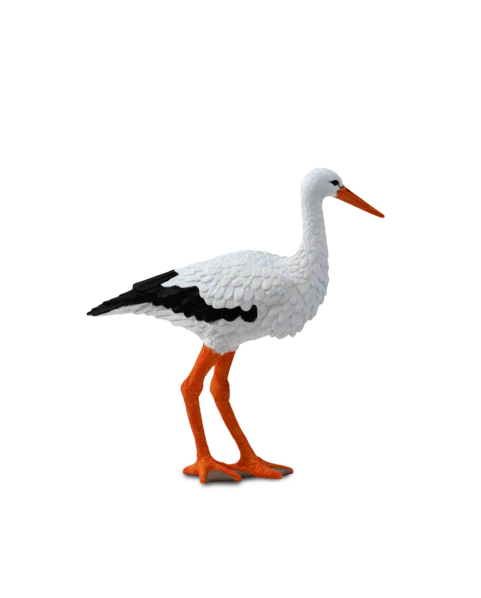 Angle. Safari Ltd. - Stork Toy Figurine.