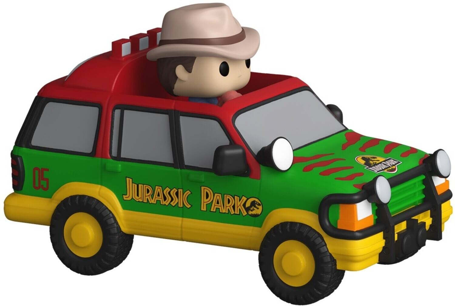 Photos - Action Figures / Transformers Funko  Bitty POP! Ride: Jurassic Park - Dr. Alan Grant and Jurassic SUV - COLLECTIBLES - Multicolor 889698901130 