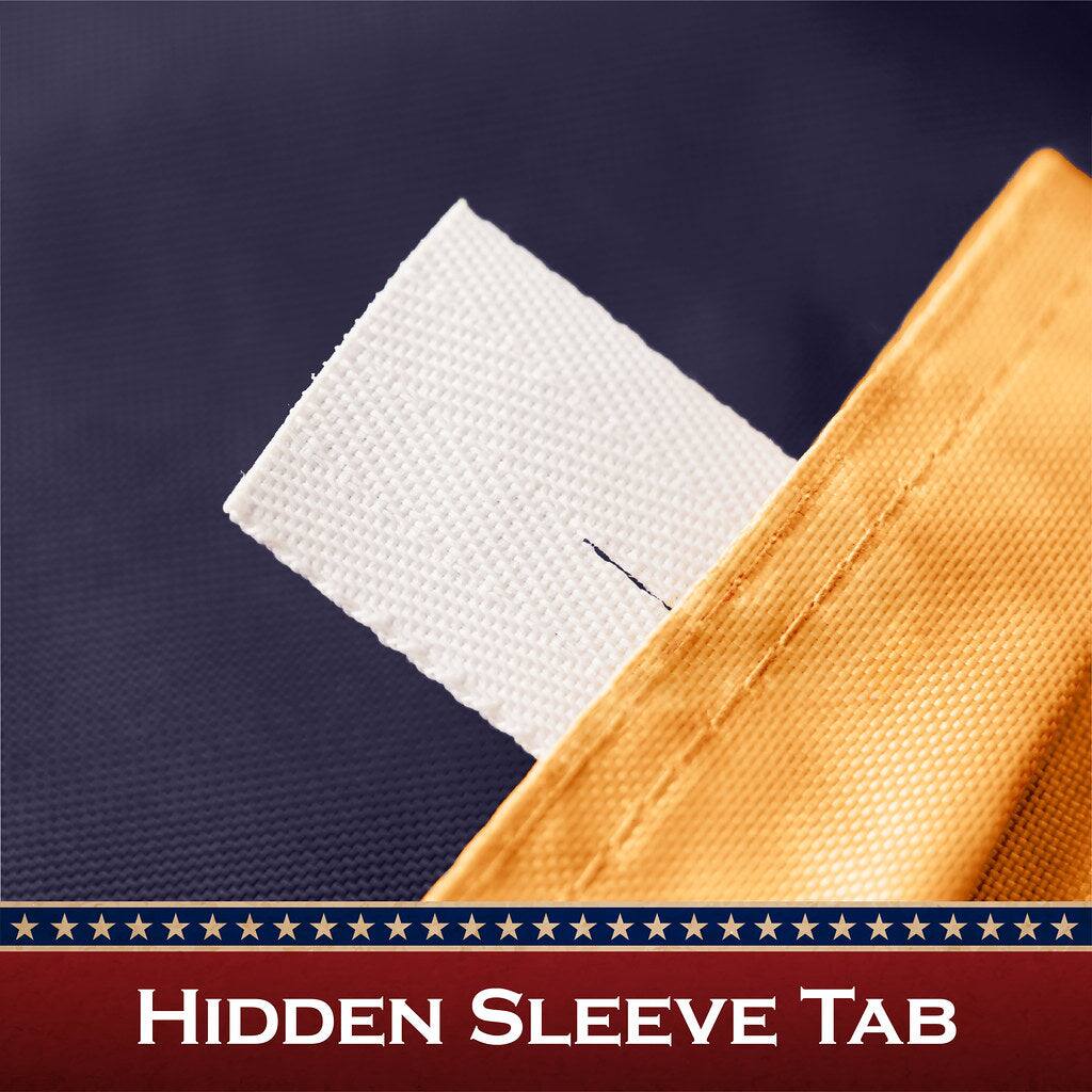HIDDEN SLEEVE TAB