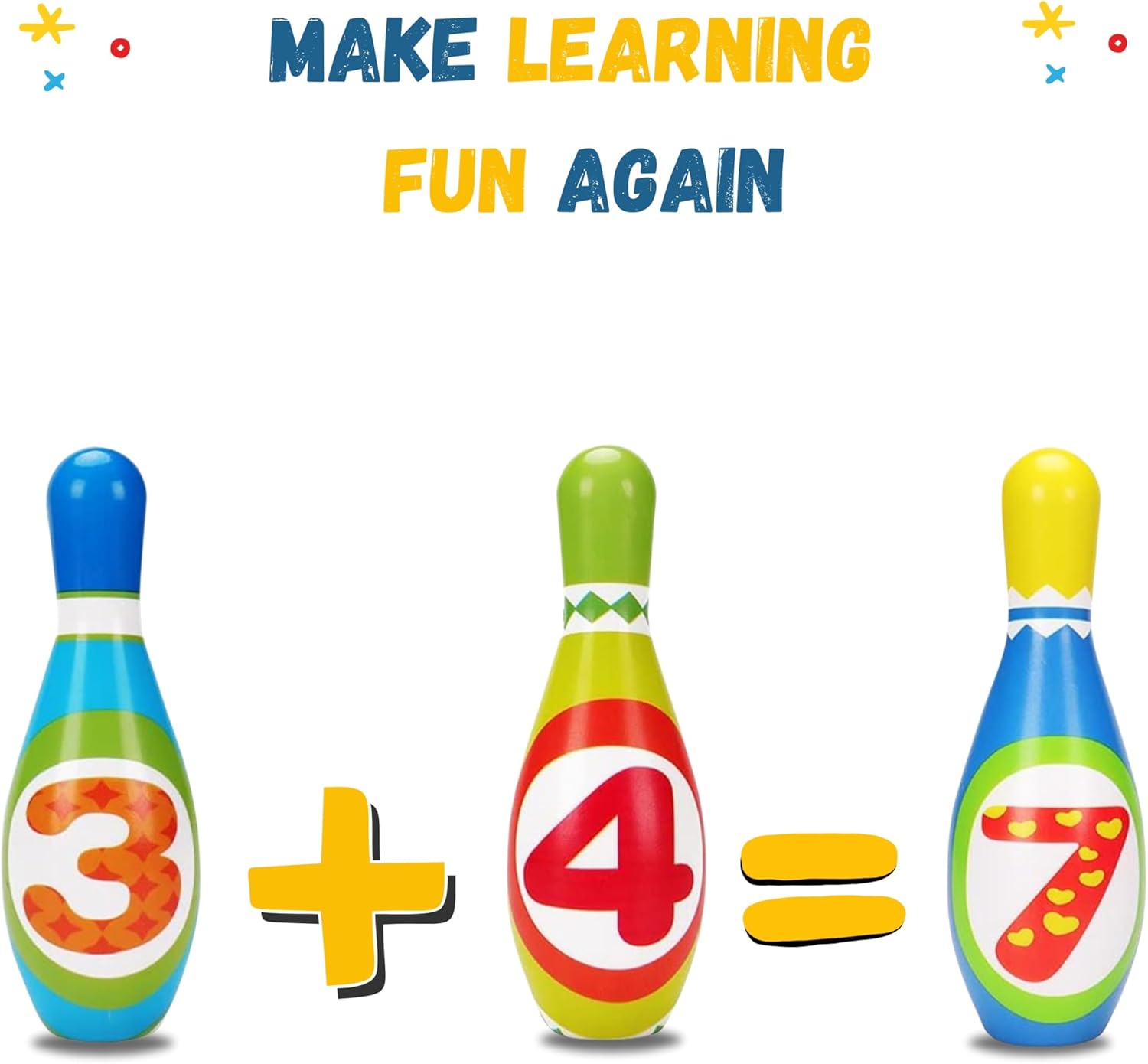 MAKE LEARNING FUN AGAIN

3 + 4 = 7