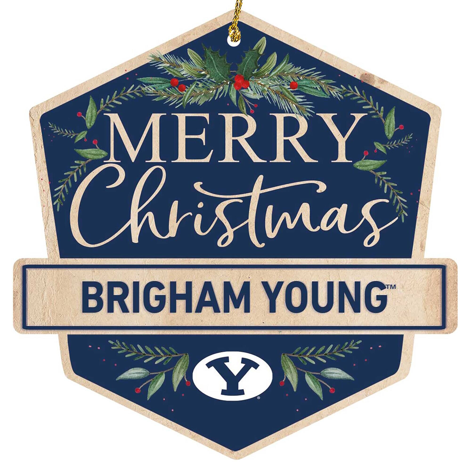 MERRY Christmas  
BRIGHAM YOUNG  
Y