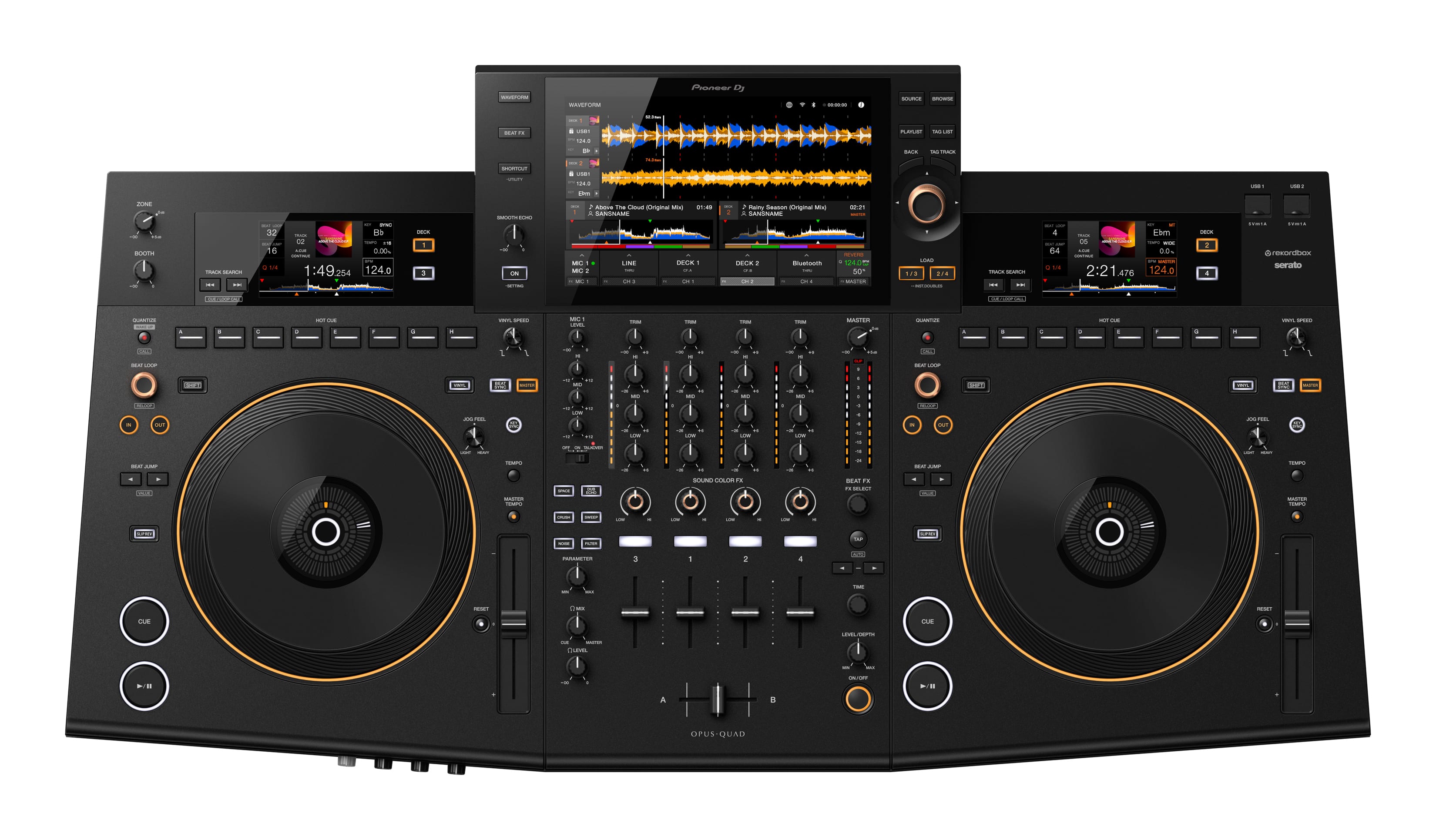 Pioneer DJ Professional All In One DJ System with 4 Deck Playback