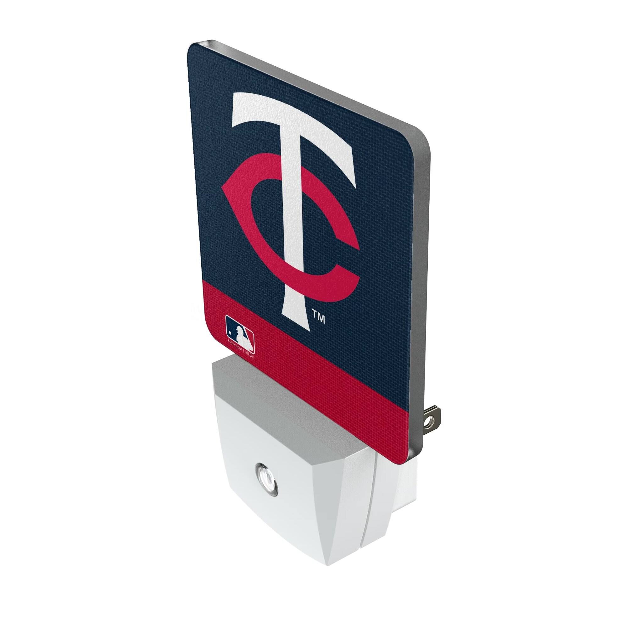 Alt View 1. Keyscaper - Alternate Logo Stripe Design Nightlight 2-Pack - Multicolor.