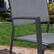 Angle Zoom. Hanover - Cameron 9-Piece Expandable Dining Set with 8 Sling Dining Chairs and a 40" x 94" Table - Gray/Gray.