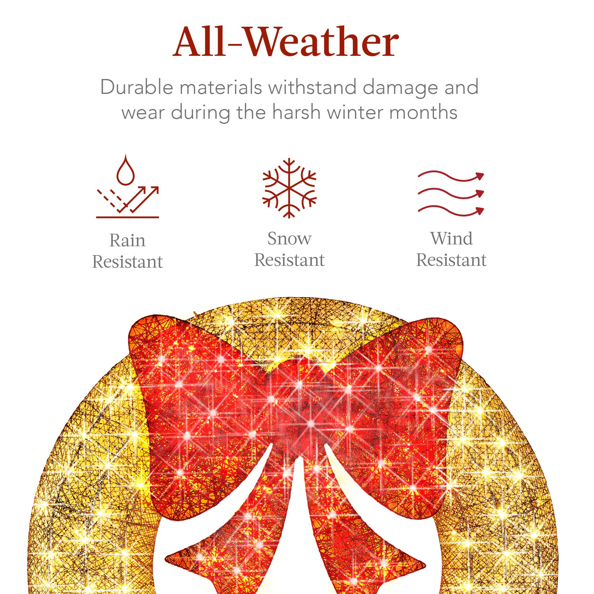 All-Weather

Durable materials withstand damage and wear during the harsh winter months

- Rain Resistant
- Snow Resistant
- Wind Resistant