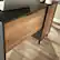 Alt View 11. Sauder - Acadia Way Computer Desk - Black/Brown.