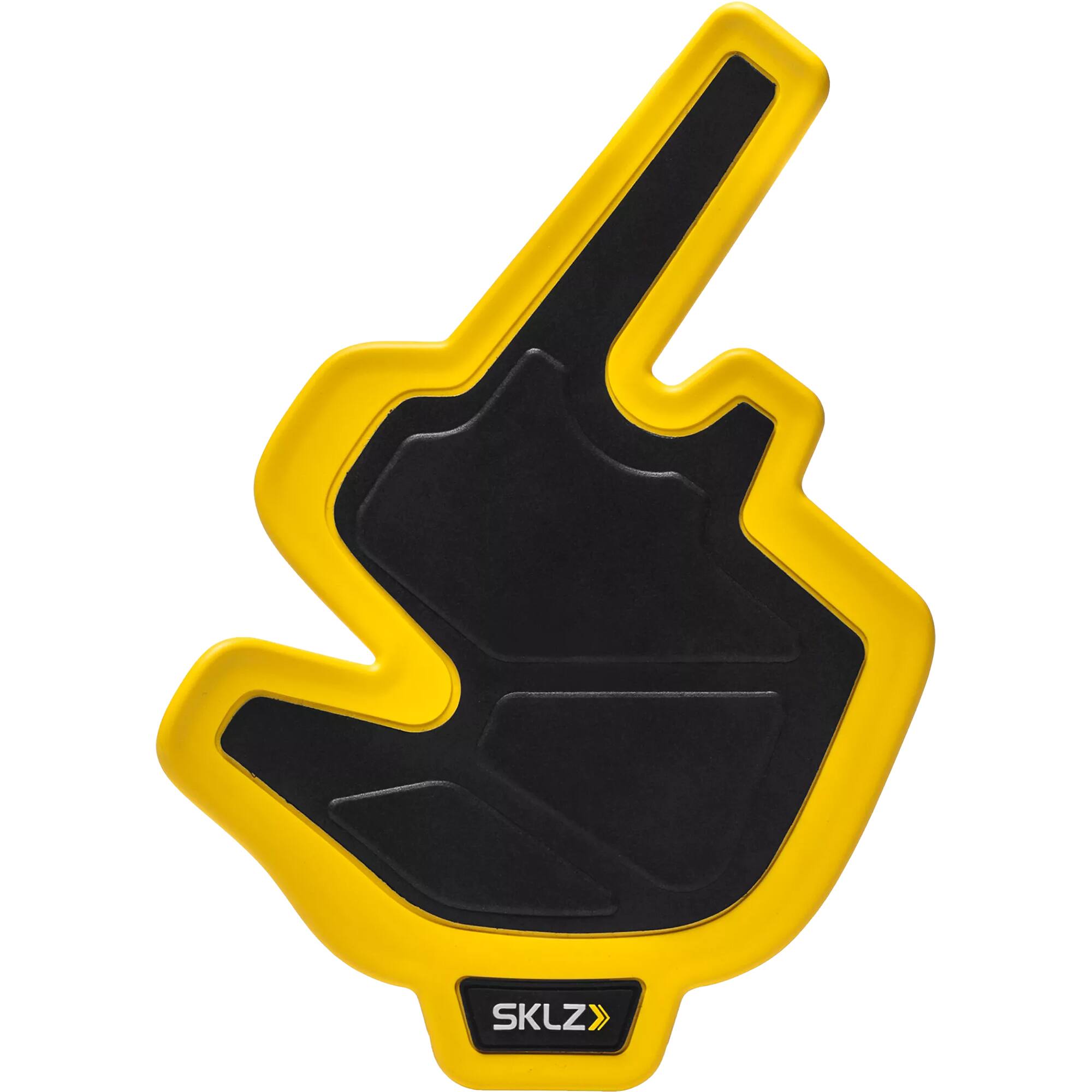 Front. SKLZ - SKLZ Adult Fielding Hands Baseball/Softball Training Aid - Black/Yellow - Black/Yellow.