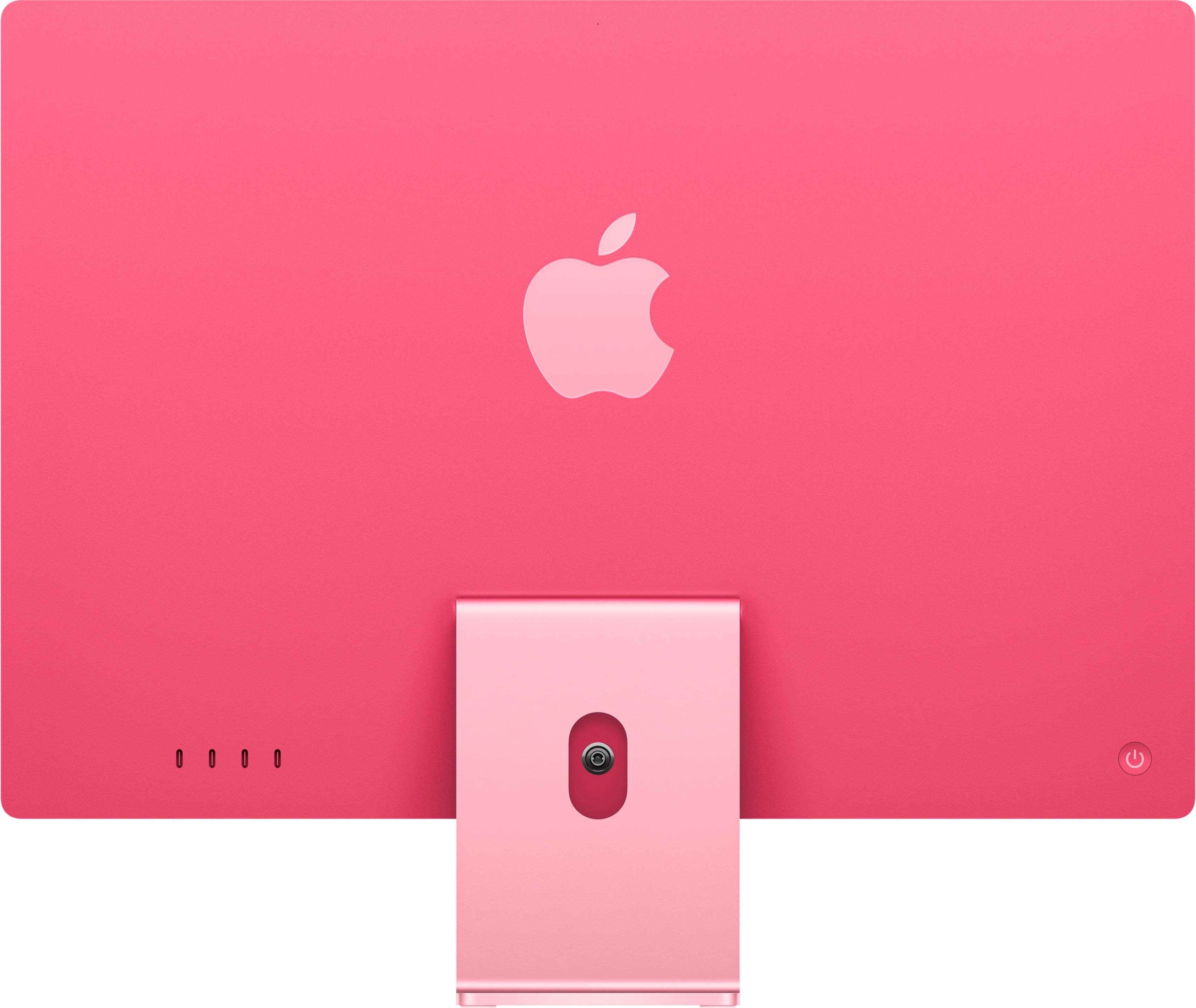 Alt View 11. Apple - iMac 24-inch All-in-One - M4 chip - Built for Apple Intelligence - 10 Core CPU - 10 Core GPU - 24GB Memory - 512GB SSD - Pink.