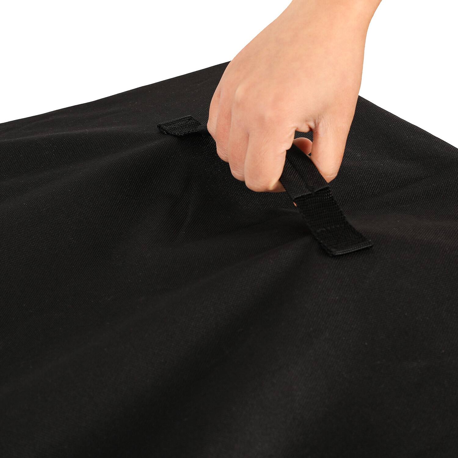 Alt View 1. FEASTO - 55" Grill Cover - Black.