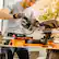 Alt View Zoom 15. WORX - 20V 7.25" Cordless Compound Miter Saw (1 x 4.0 Ah Battery and 1 x Charger) - Black.