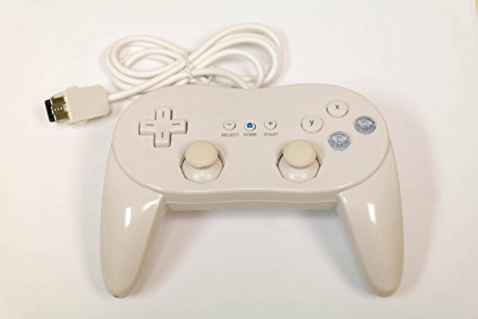 Alt View 1. Mars Devices - Replacement Pro Controller for Wii White - White.