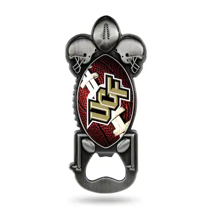 Front. Rico Industries - Central Florida Knights Party Starter Magnetic Metal Bottle Opener - Multi.