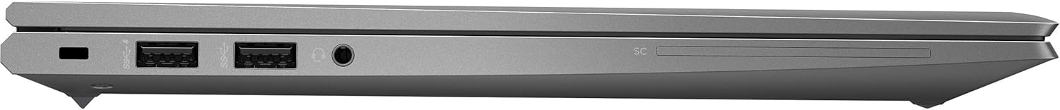 Alt View 4. HP - ZBook Firefly 14 G7 Mobile Workstation 14" FHD Intel i7-10810U 1.1 GHz 16 GB 256 GB SSD Intel UHD Graphics W11P Laptop - Gray.