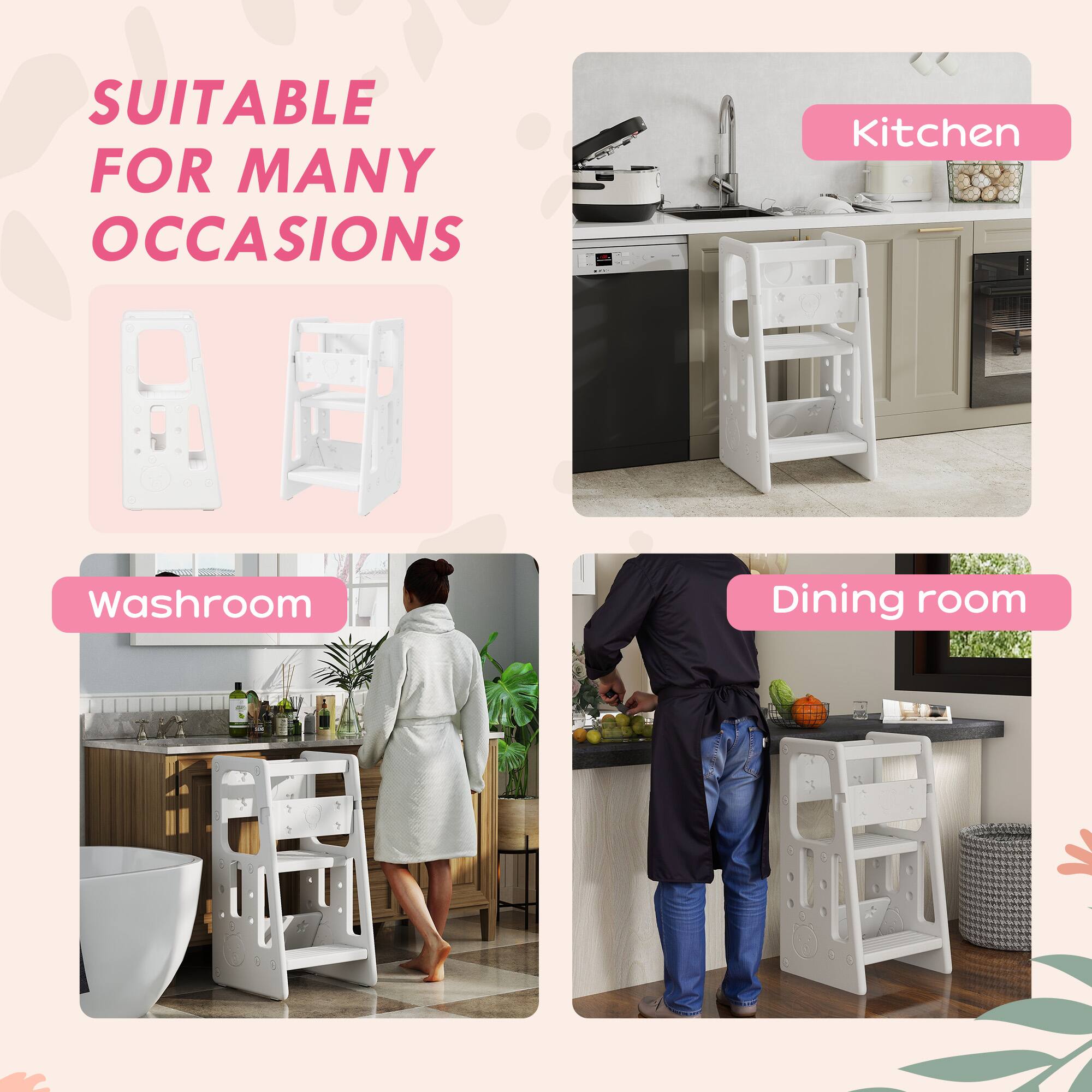 SUITABLE FOR MANY OCCASIONS

Kitchen

Washroom

Dining room