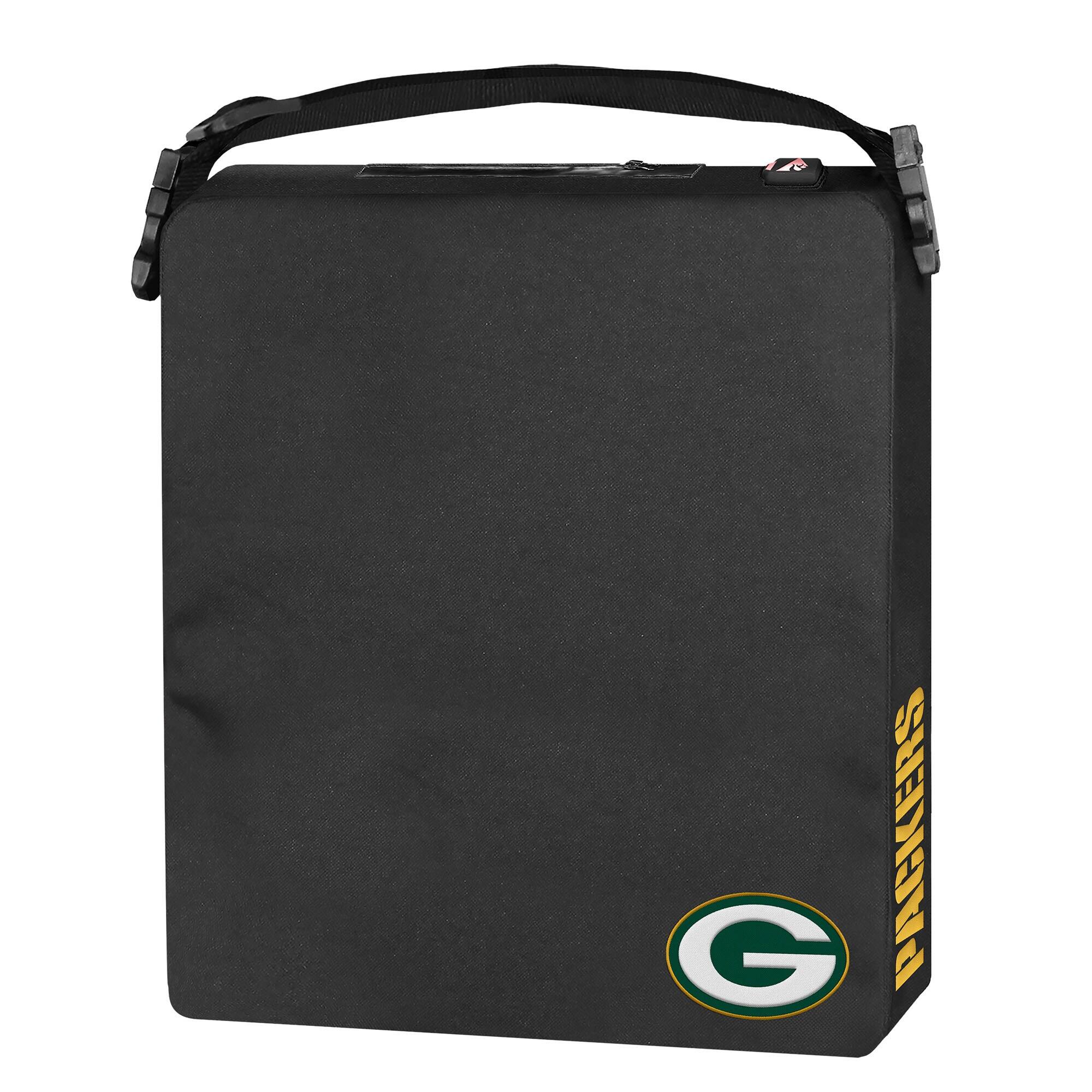 ActionHeat - Green Bay Packers 5V Battery Heated Seat Cushion - Black
