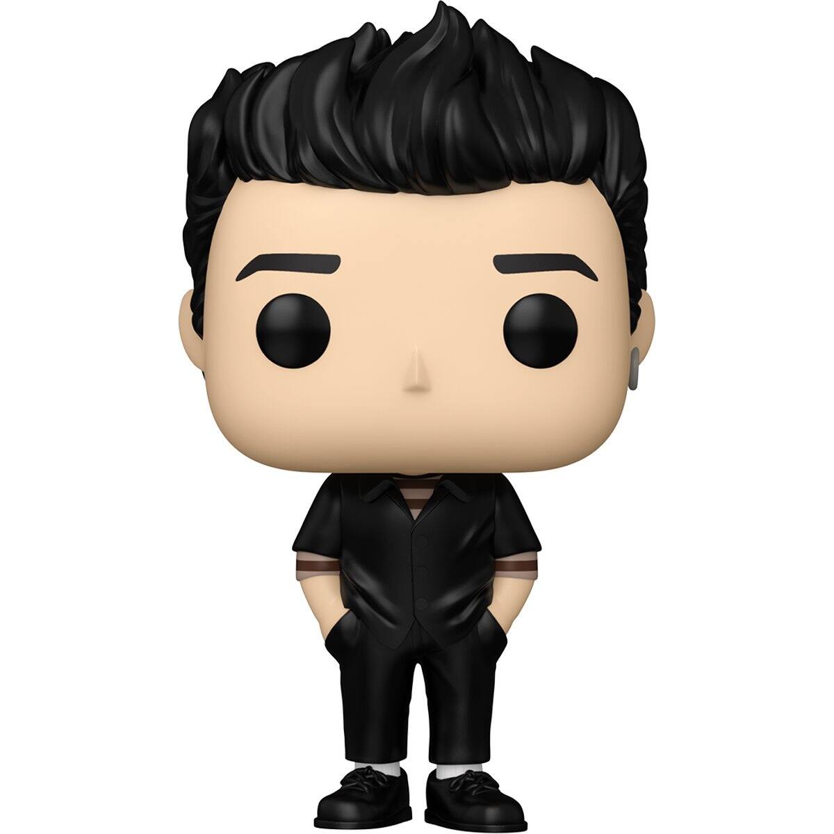 Angle. Funko - Funko Pop! Green Day (Basket Case): Billie Joe #497 - Black.