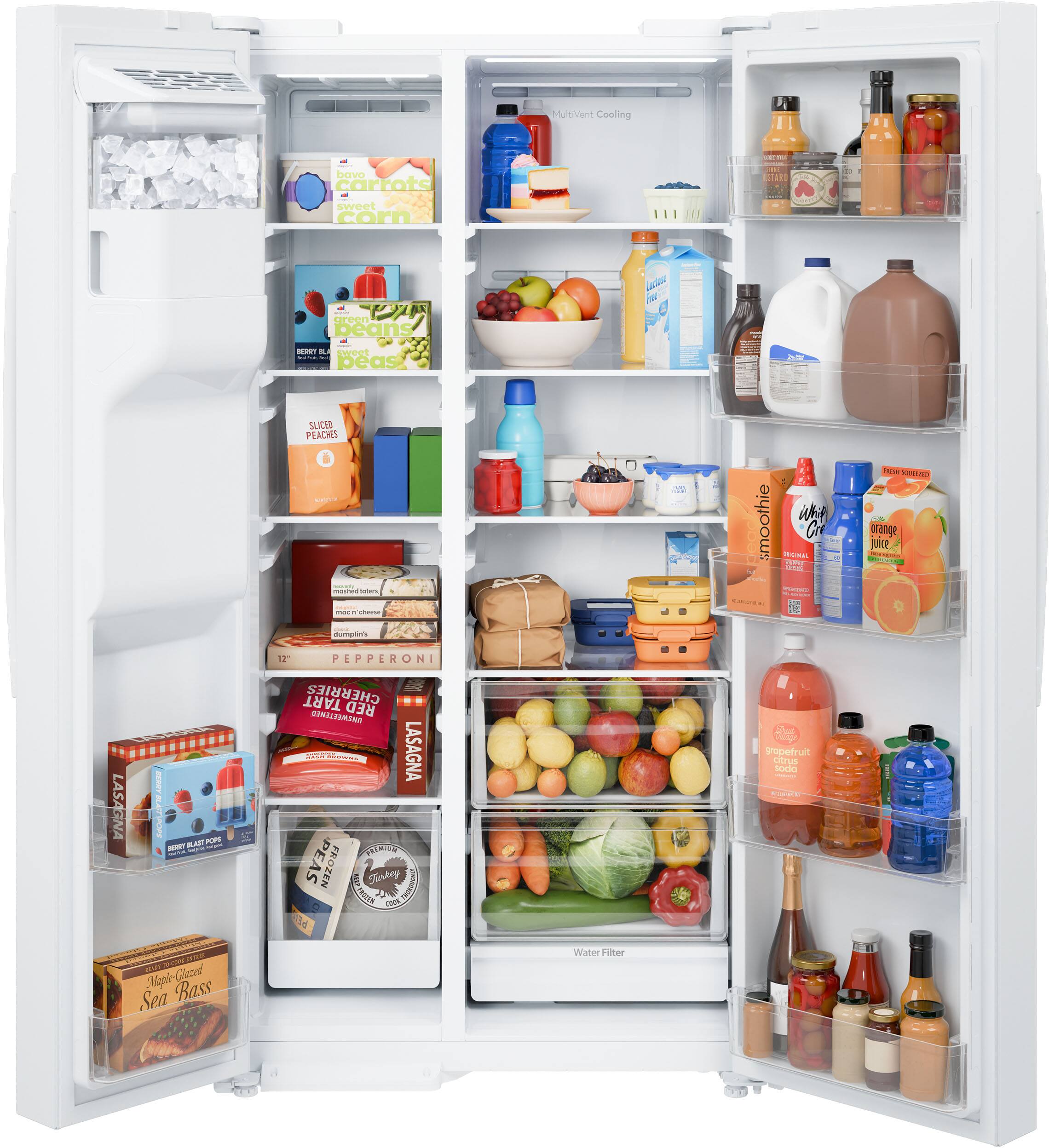 Multivent Cooling - bavo carrots sweet corn STARD - green peas a - . sd beas | Lade F A SLCES PEACHES & - S d - - - smoothie C. - whp Cre - -A adial - FOW KARGED orange JUE - . - T PEPPERON LASAGNA I I - PUPE - - : TART CHERRIES GENELESMIN RED LASAGNA MAT PEAS FROZEN Tnrkey COINES De FRR 11d gropefruit Larus + soda - .. - N - MEL A Mgle-Gleed Rass Sea Water Fier