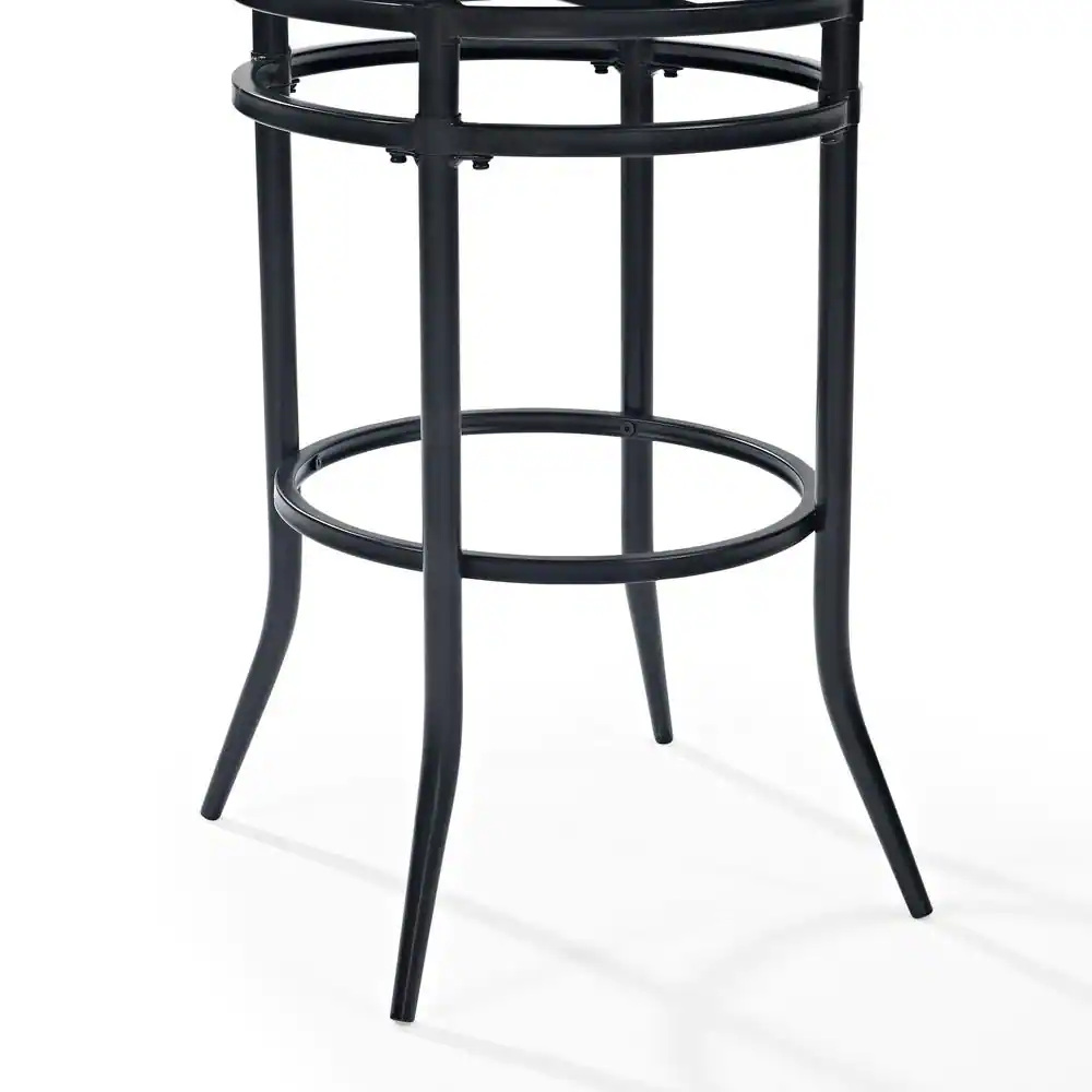 Alt View 4. Crosley Furniture - Rachel Bar Stool - Black.