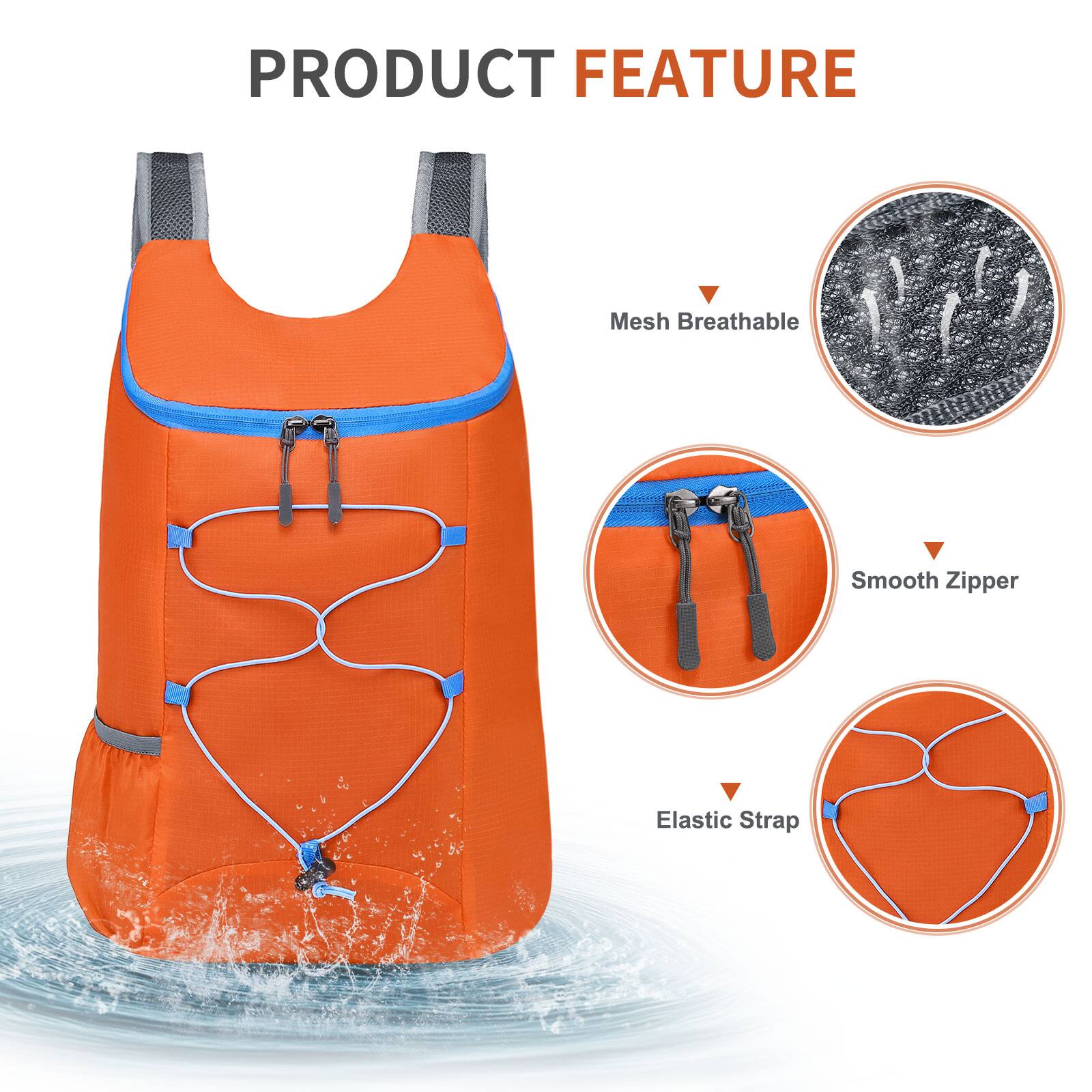PRODUCT FEATURE

- Mesh Breathable
- Smooth Zipper
- Elastic Strap
