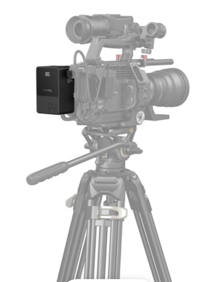 Alt View 2. Smallrig - SmallRig VB99 Mini V-Mount Battery (99Wh).