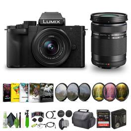 Panasonic - Lumix G100D 4K Mirrorless Camera, Youtube Vlogger Kit Bundle