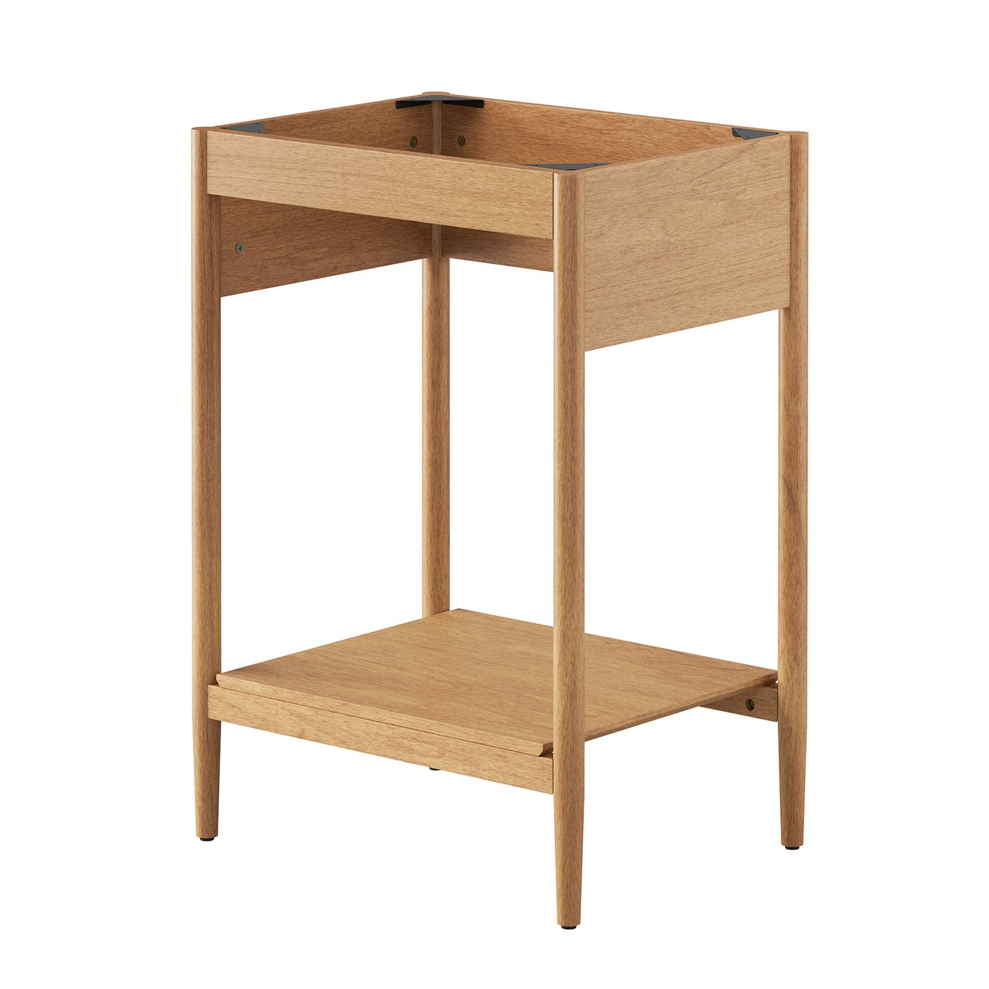 Alt View 2. Modway - Zaire Bathroom Cabinet Basin Not Included by Modway - Natural.