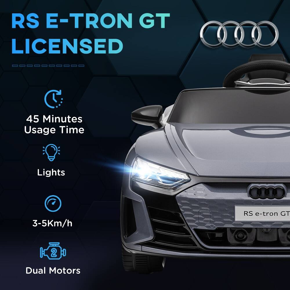 RS E-TRON GT LICENSED

45 Minutes Usage Time

Lights

3-5Km/h

RS e-tron GT

Dual Motors