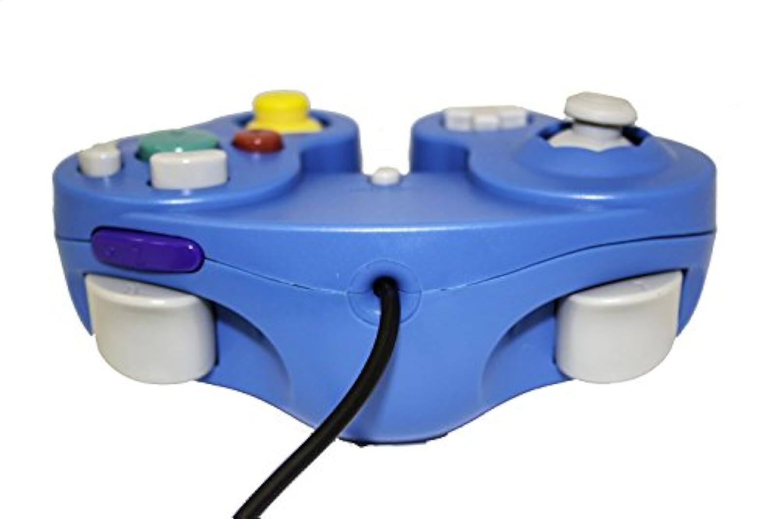 Alt View 2. Mars Devices - Replacement Blue Controller for Gamecube - Blue.