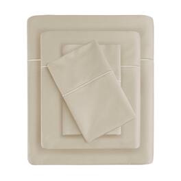 Gracie Mills - Noelia 600 Thread Count Cotton Sheet Set - Sand