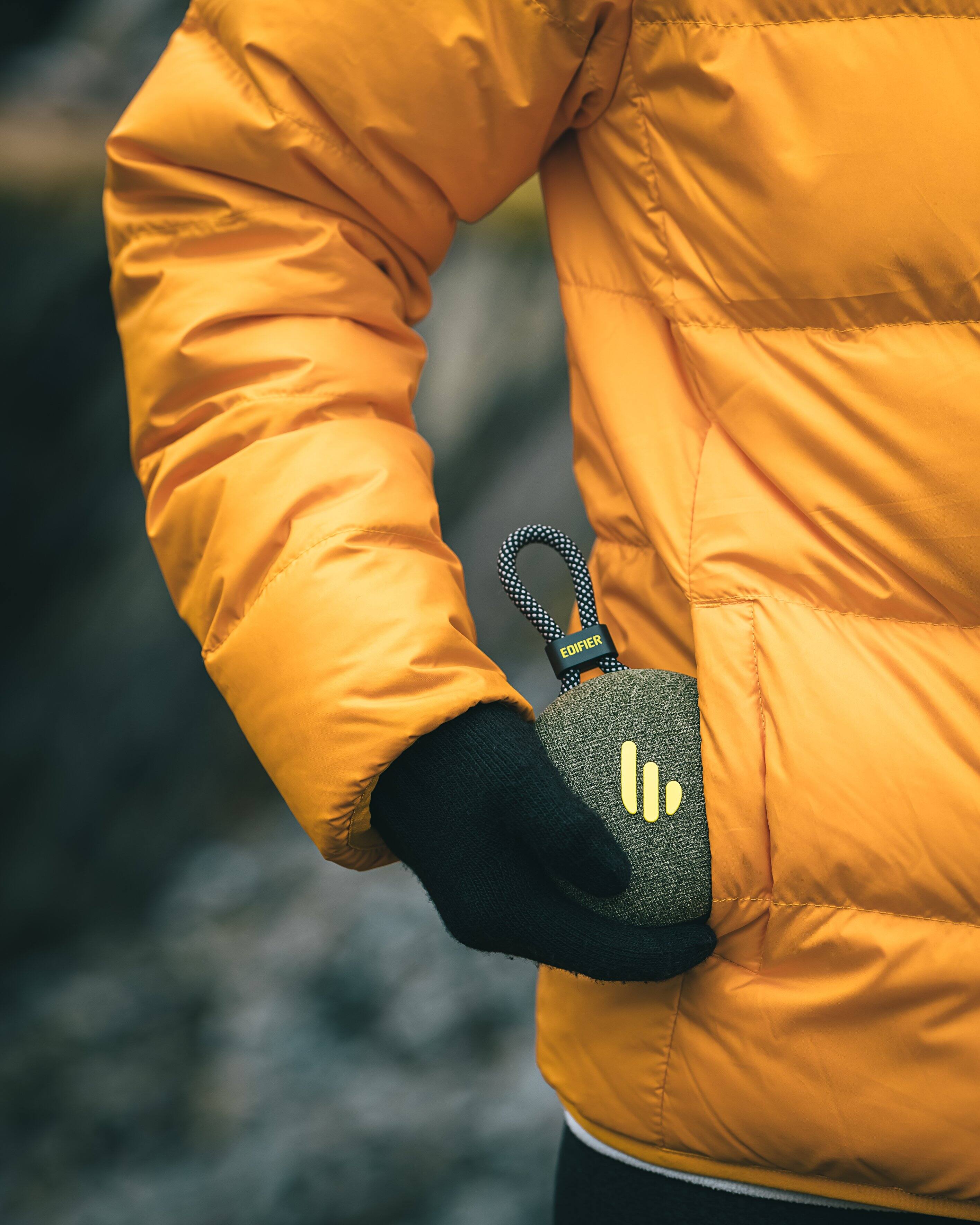 Alt View 14. Edifier - MP100 Plus Portable Bluetooth Speaker - Forest Green.