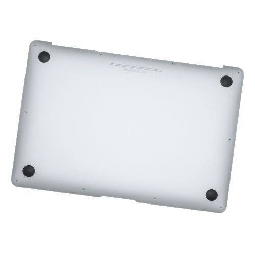 Front. Apple - 923-00505 Replacement Bottom Case for MacBook Air 13-Inch Early 2015 - Aluminum - Silver.
