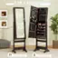 2 IN 1 Design Full-length Mirror Jewelry Organizer