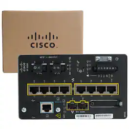 Cisco - IE-3200-8P2S-E Catalyst IE3200 Rugged Managed Industrial Gigabit Ethernet Switch, 8-Port PoE+ 240W, 2 SFP, DIN Rail - Black
