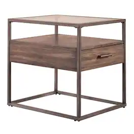 Liberty Furniture Industries - Jamestown End Table in Tobacco - Brown
