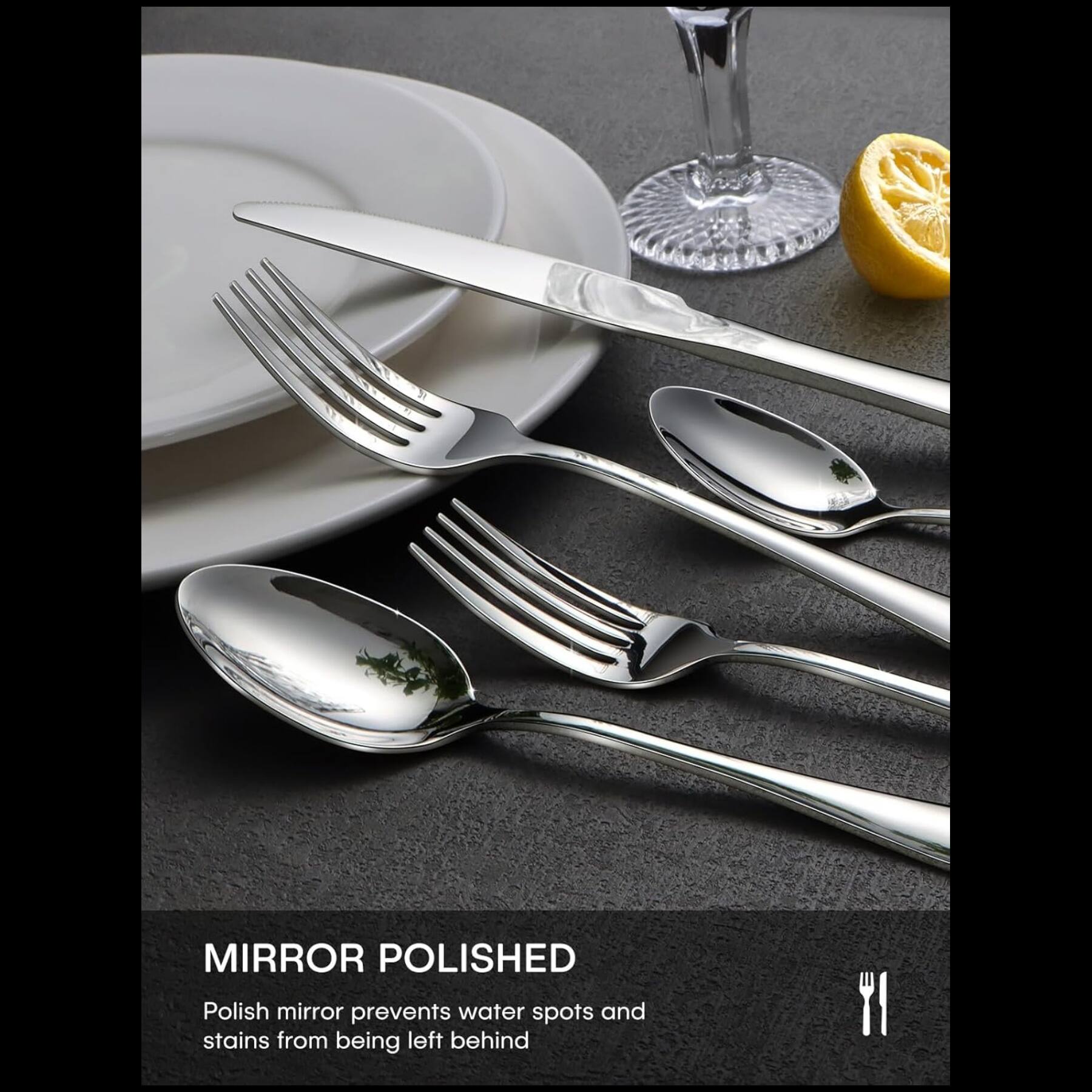 MIRROR POLISHED

Polish mirror prevents water spots and stains from being left behind