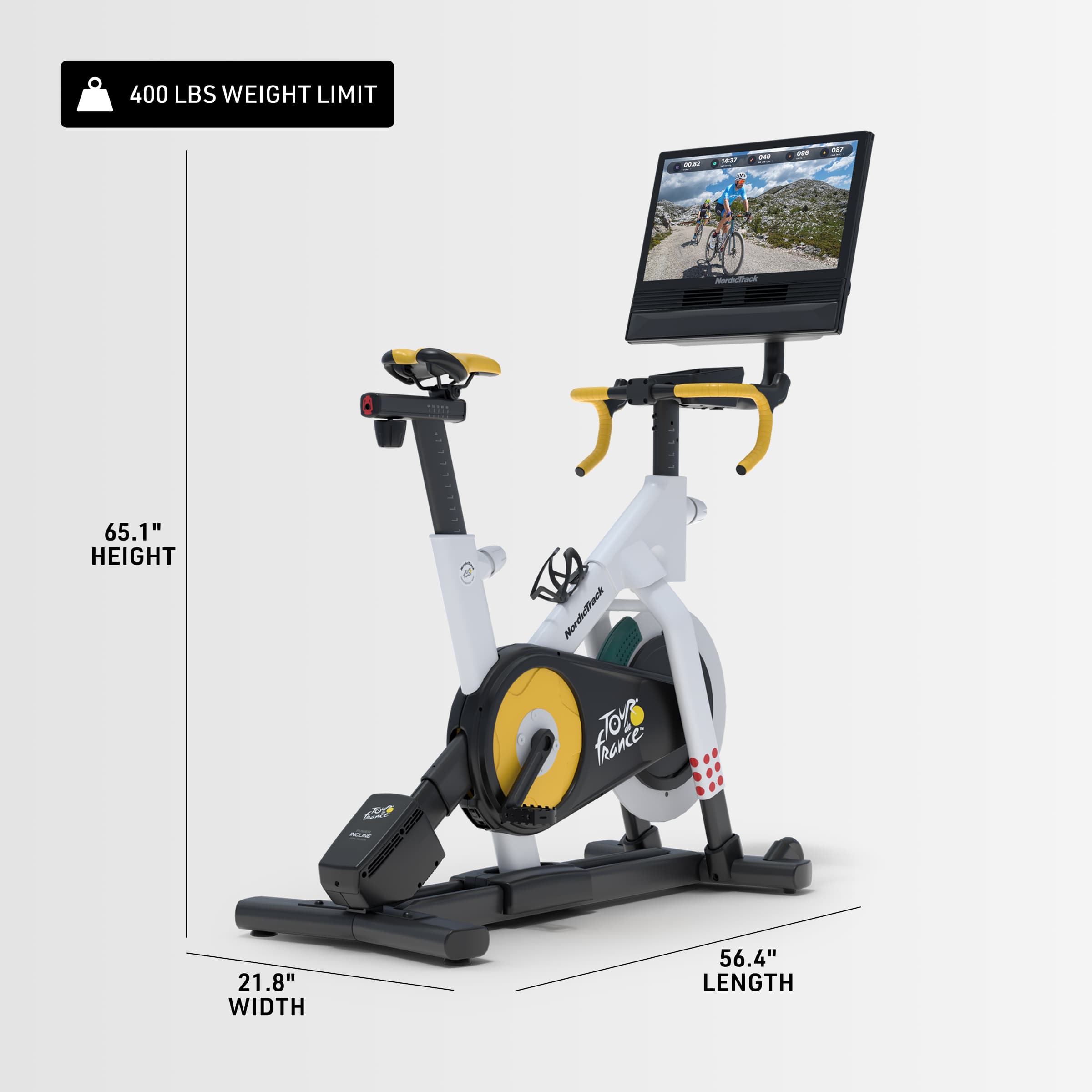 NordicTrack Tour de France Indoor Bike Black NTEXTDF25 - Best Buy
