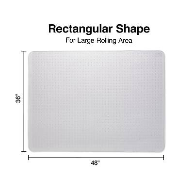 Rectangular Shape  
For Large Rolling Area  

36" x 48"
