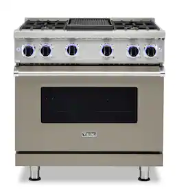 Viking - VGR Freestanding 7 Series Gas 36" Range - Nantucket