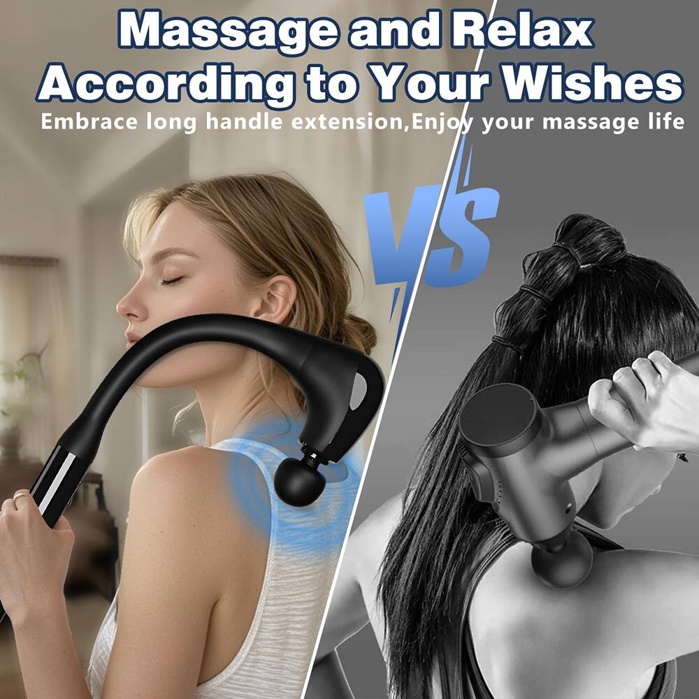 Massage and Relax According to Your Wishes  
Embrace long handle extension, Enjoy your massage life