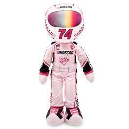 Plushible - NASCAR Sophie 14" Speedster Racecar Driver Rag Doll - Pink