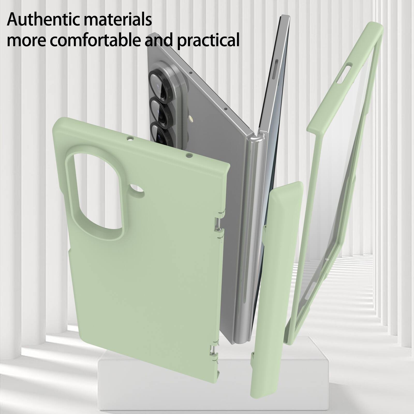 Authentic materials more comfortable and practical