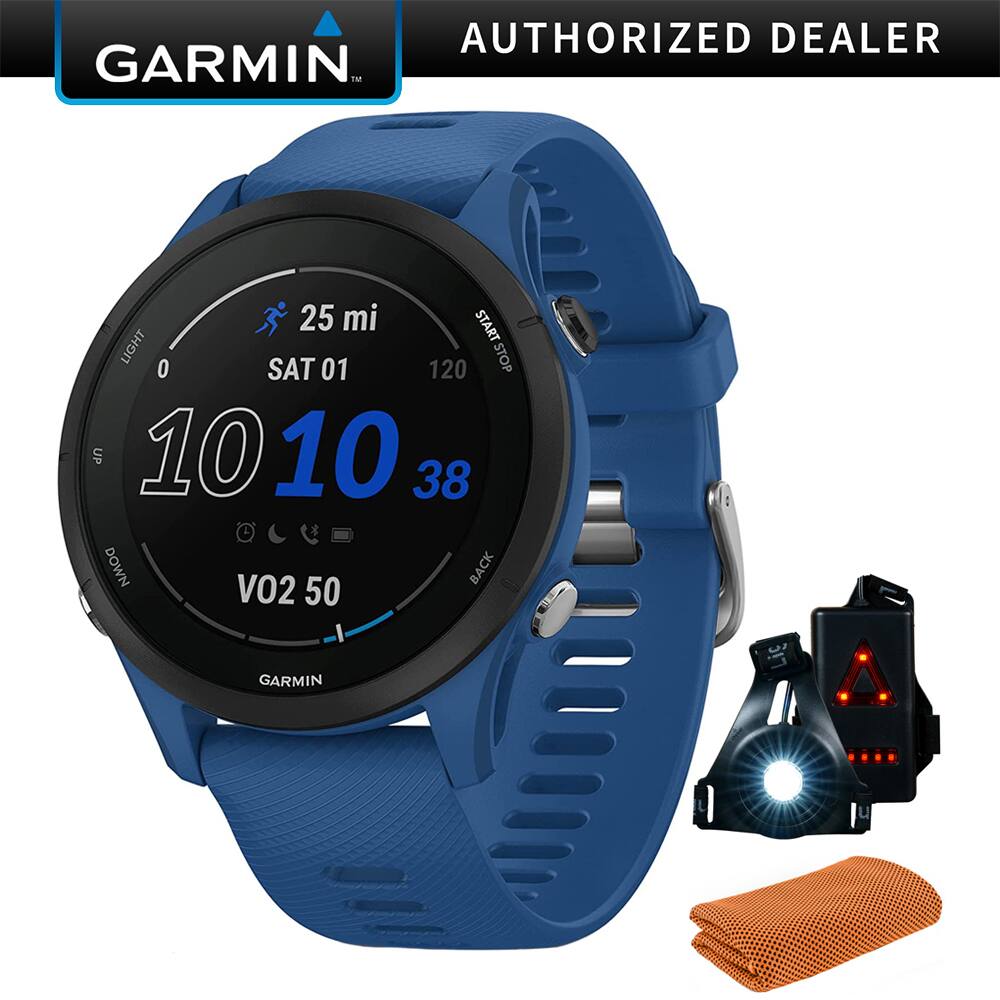 AUTHORIZED DEALER

GARMIN

25 mi  
SAT 01  
10:10  
38  
V02 50  

LIGHT  
0  
120  
UP  
DOWN  
BACK  

GARMIN