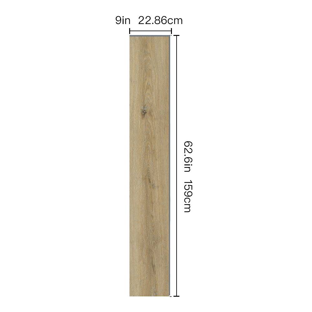 9in 22.86cm  
62.6in 159cm